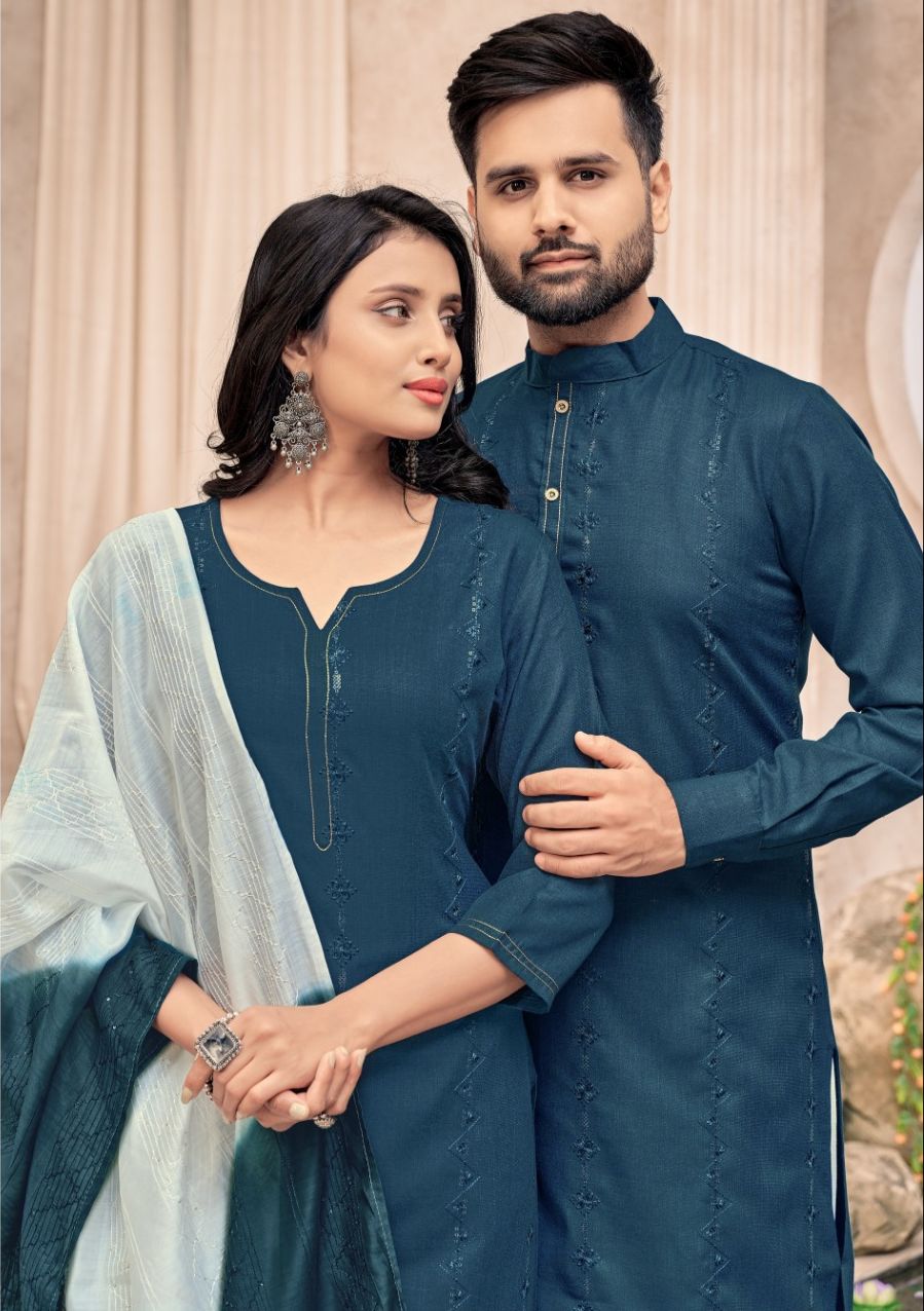 Traditional Matching Couple dress for Men and Women  mahezon