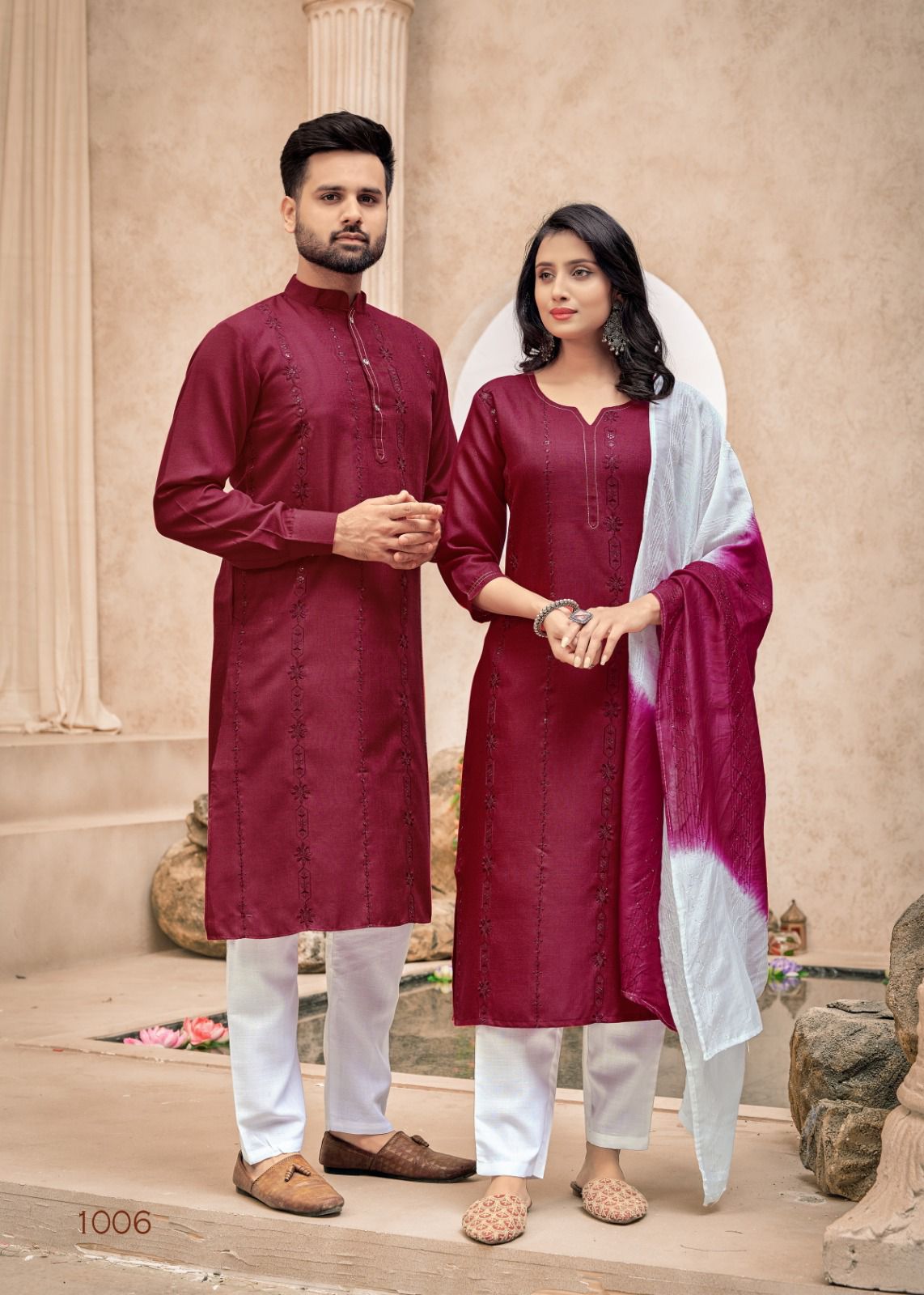 Traditional Matching Couple dress for Men and Women  mahezon