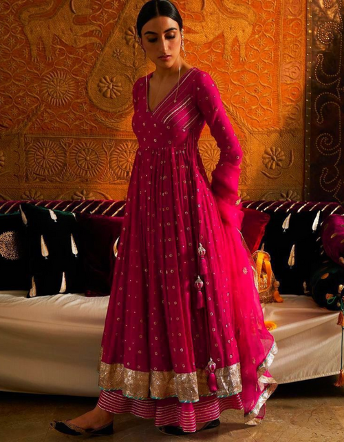 Load image into Gallery viewer, Beautiful Traditional Designer Anarkali Gowns. mahezon
