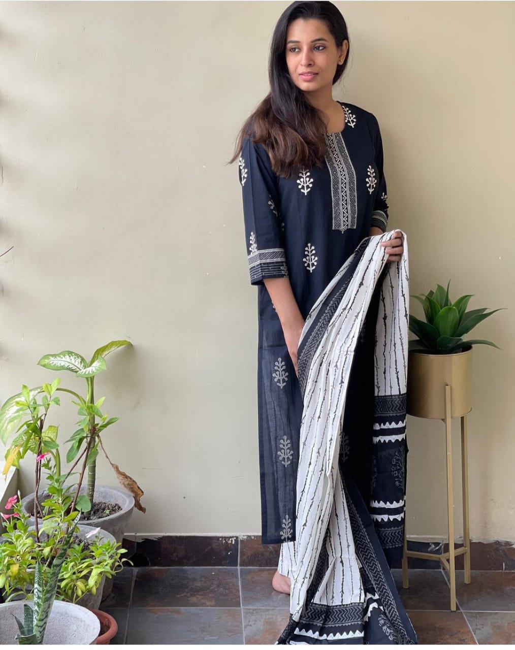 Women Kurti Pant Duppatta set mahezon